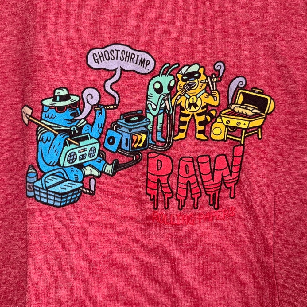 NWT 2XL Raw T-Shirt